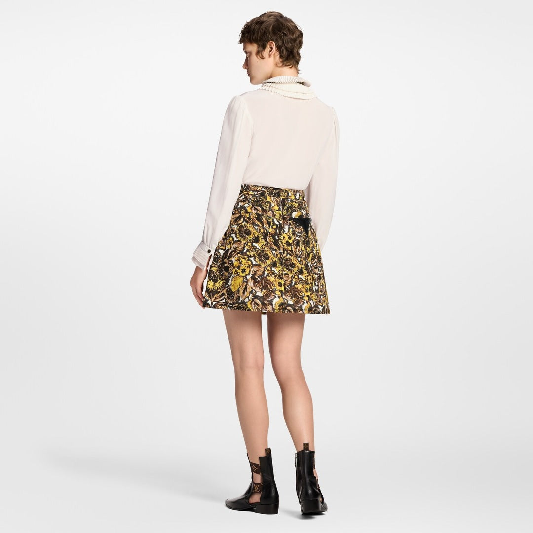 Louis 25fw ruffle shirt