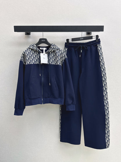 CD 25fw printed suit