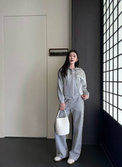 CD 25fw printed suit