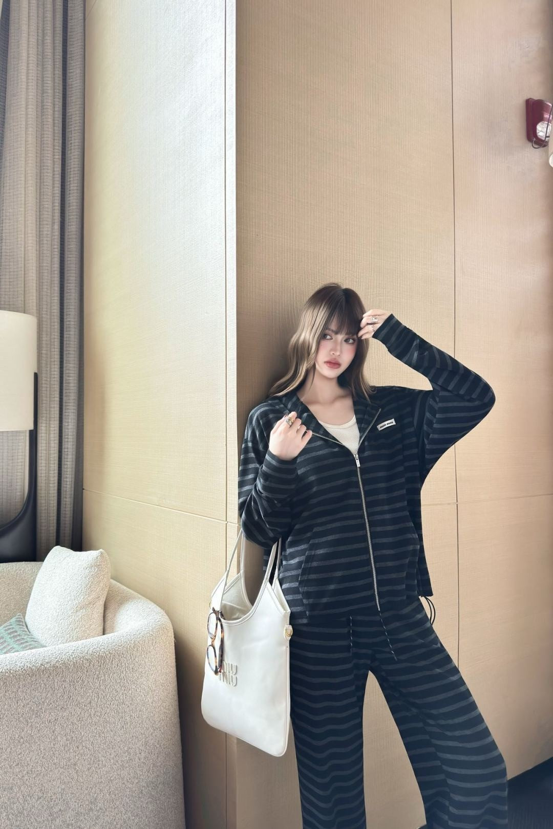 Miu 25fw tracksuit