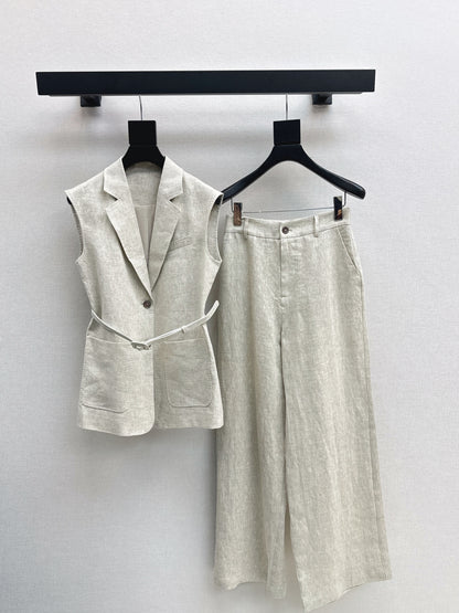 Loro 25ss linen suit