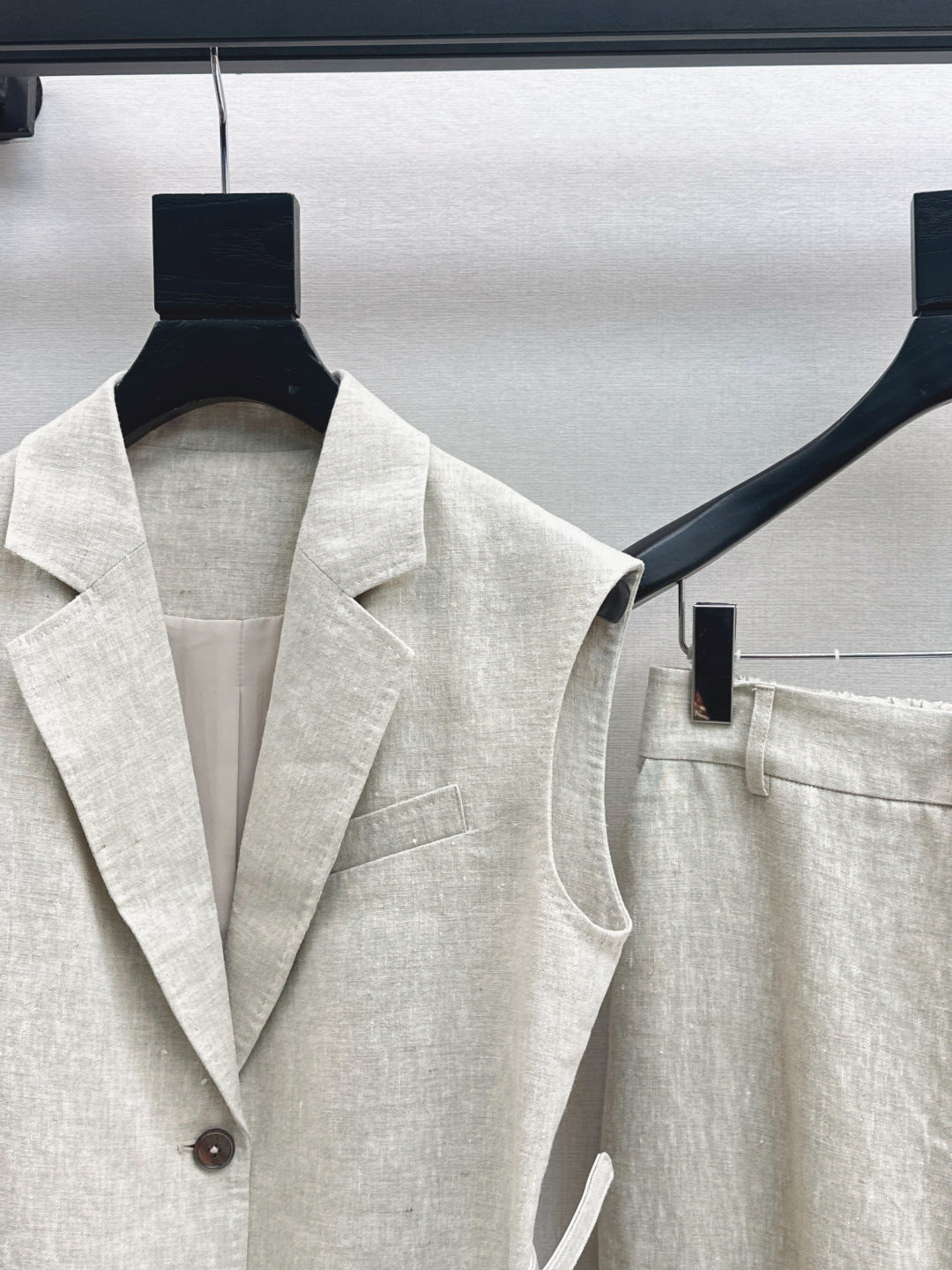 Loro 25ss linen suit
