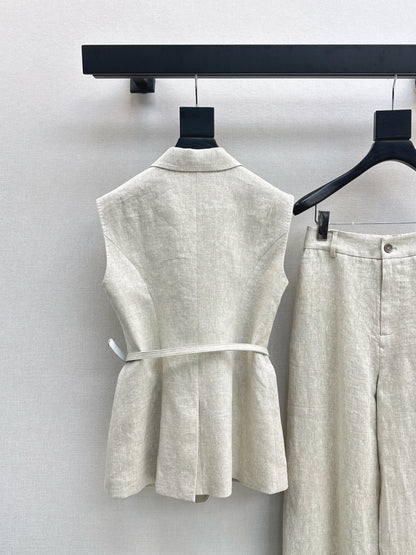 Loro 25ss linen suit