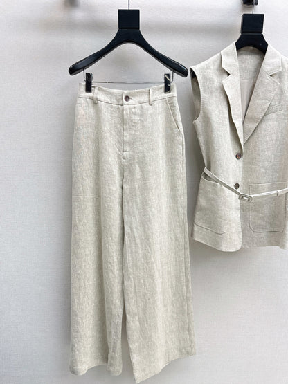 Loro 25ss linen suit
