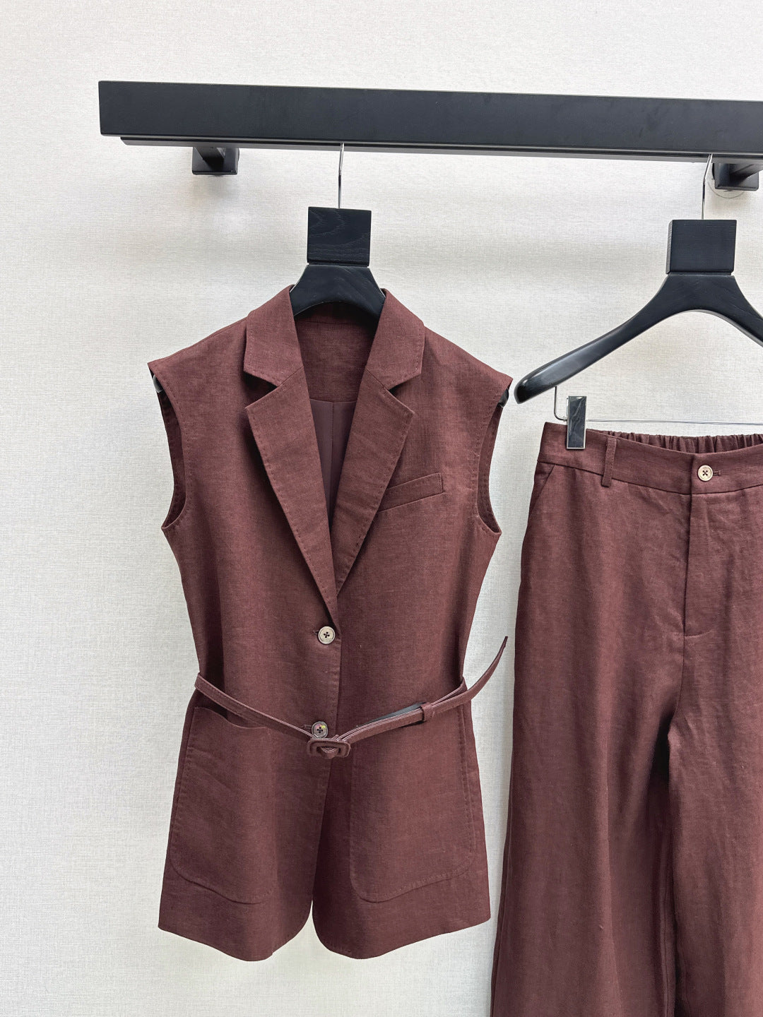 Loro 25ss linen suit