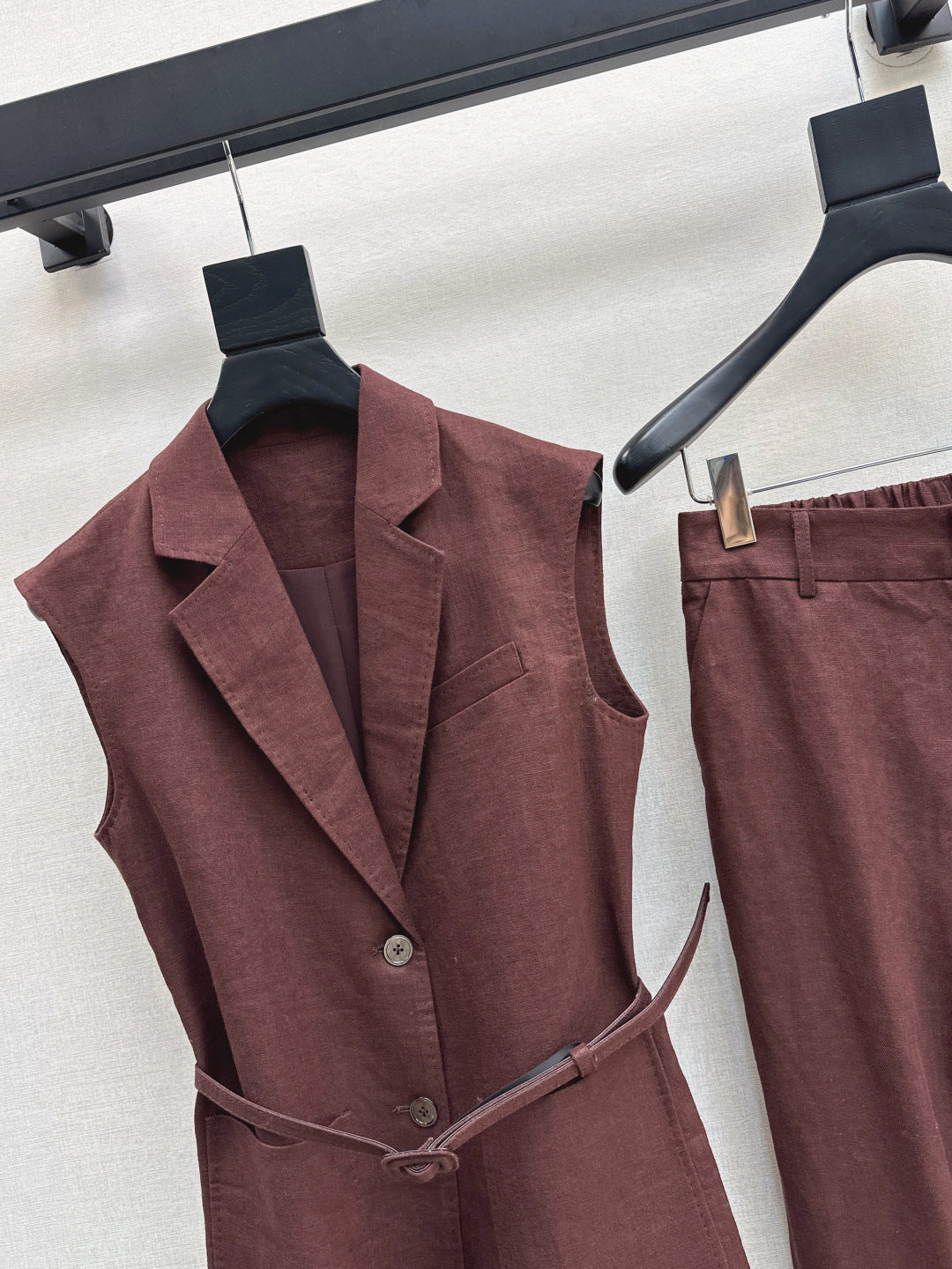 Loro 25ss linen suit