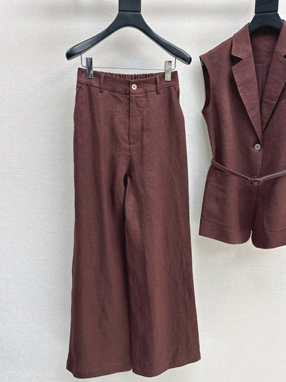 Loro 25ss linen suit