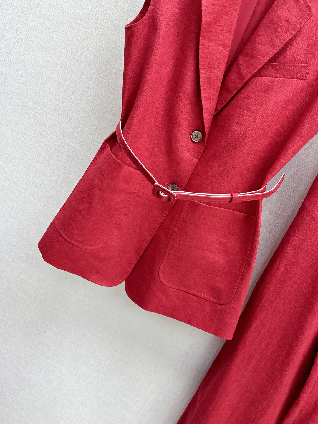Loro 25ss linen suit