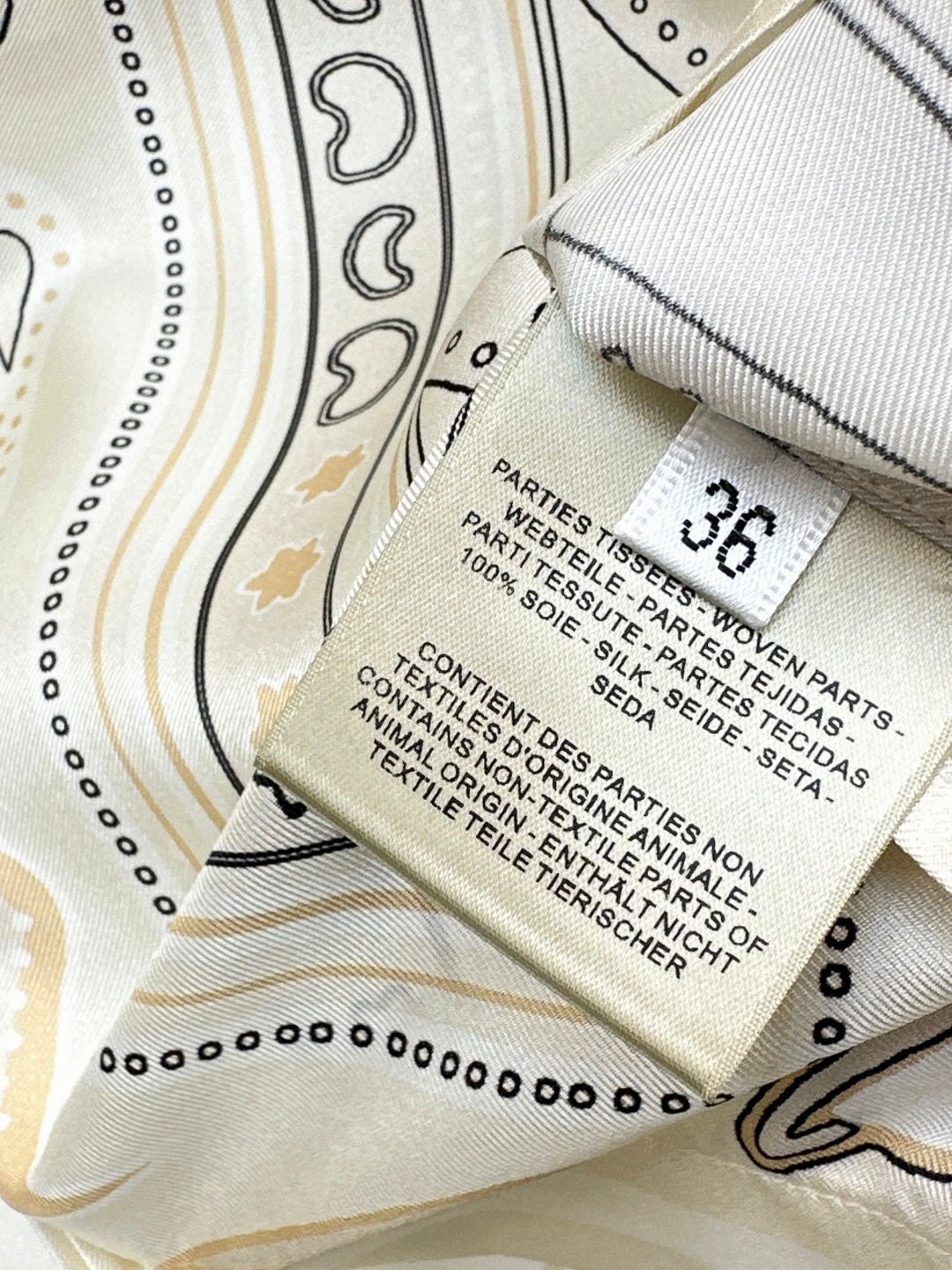 Herm 25fw silk shirt