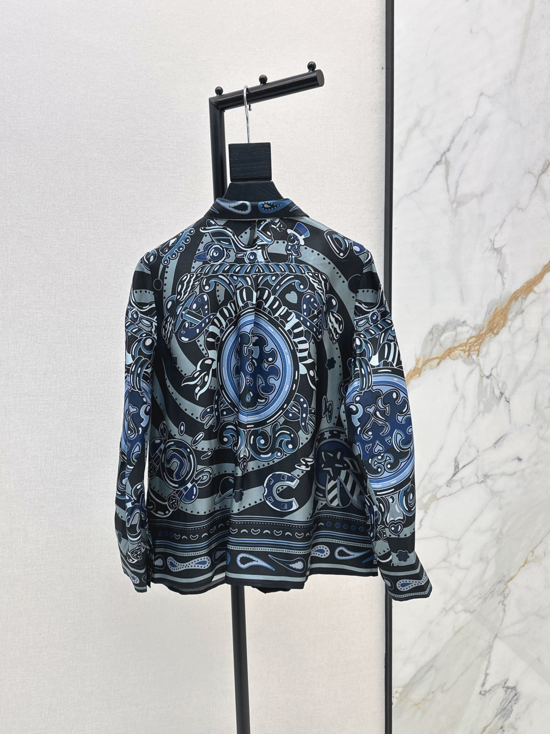 Herm 25fw silk shirt