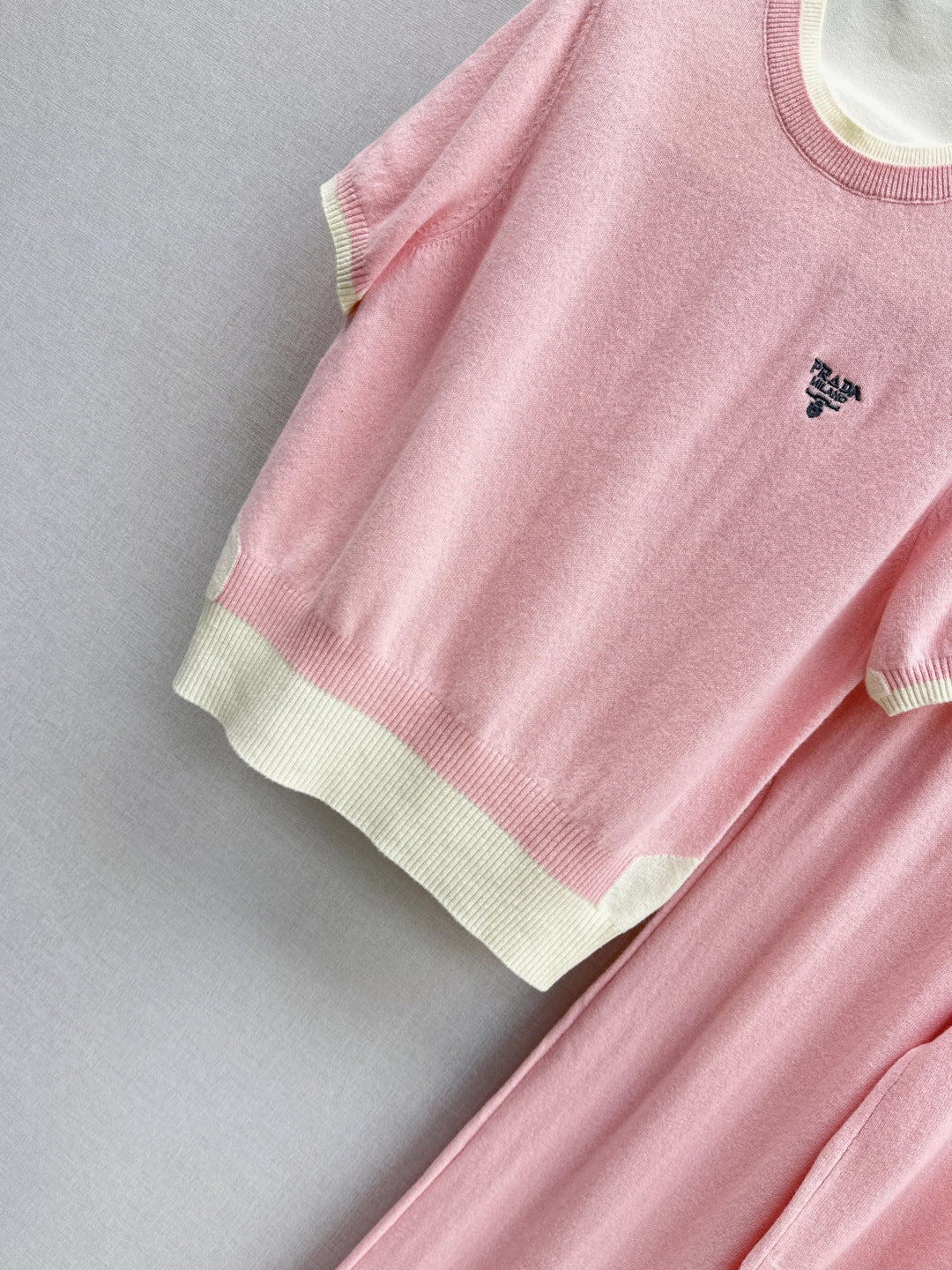 Pra 25fw knitted suit