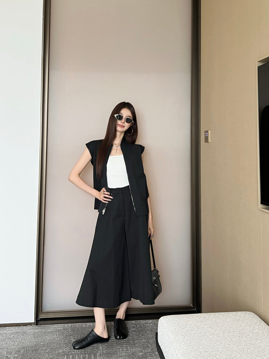 Bottega 25fw vest skirt set