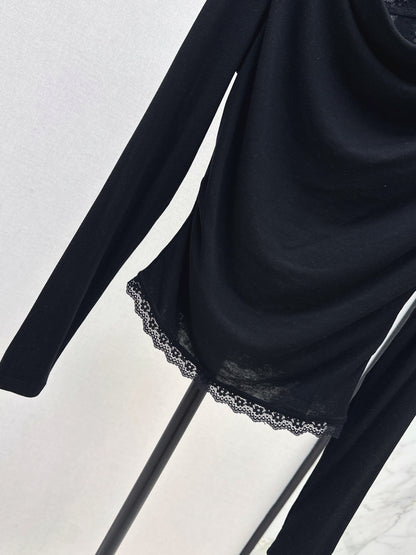 Miu 25fw off-shoulder shirt