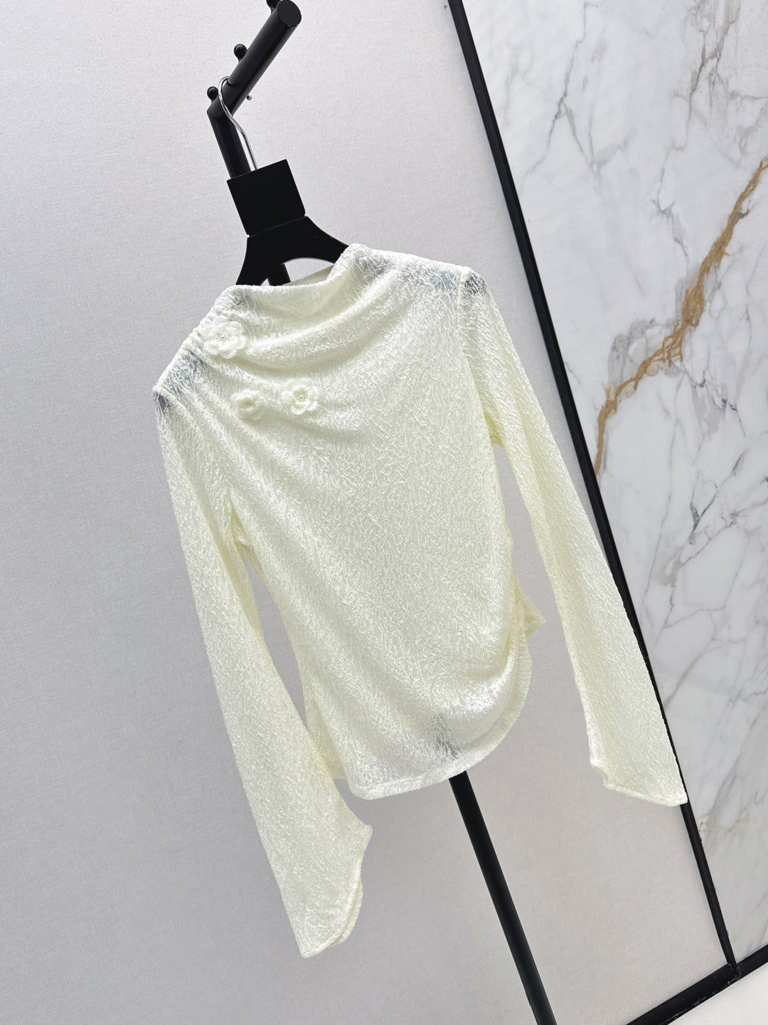 Valen 25fw lace shirt