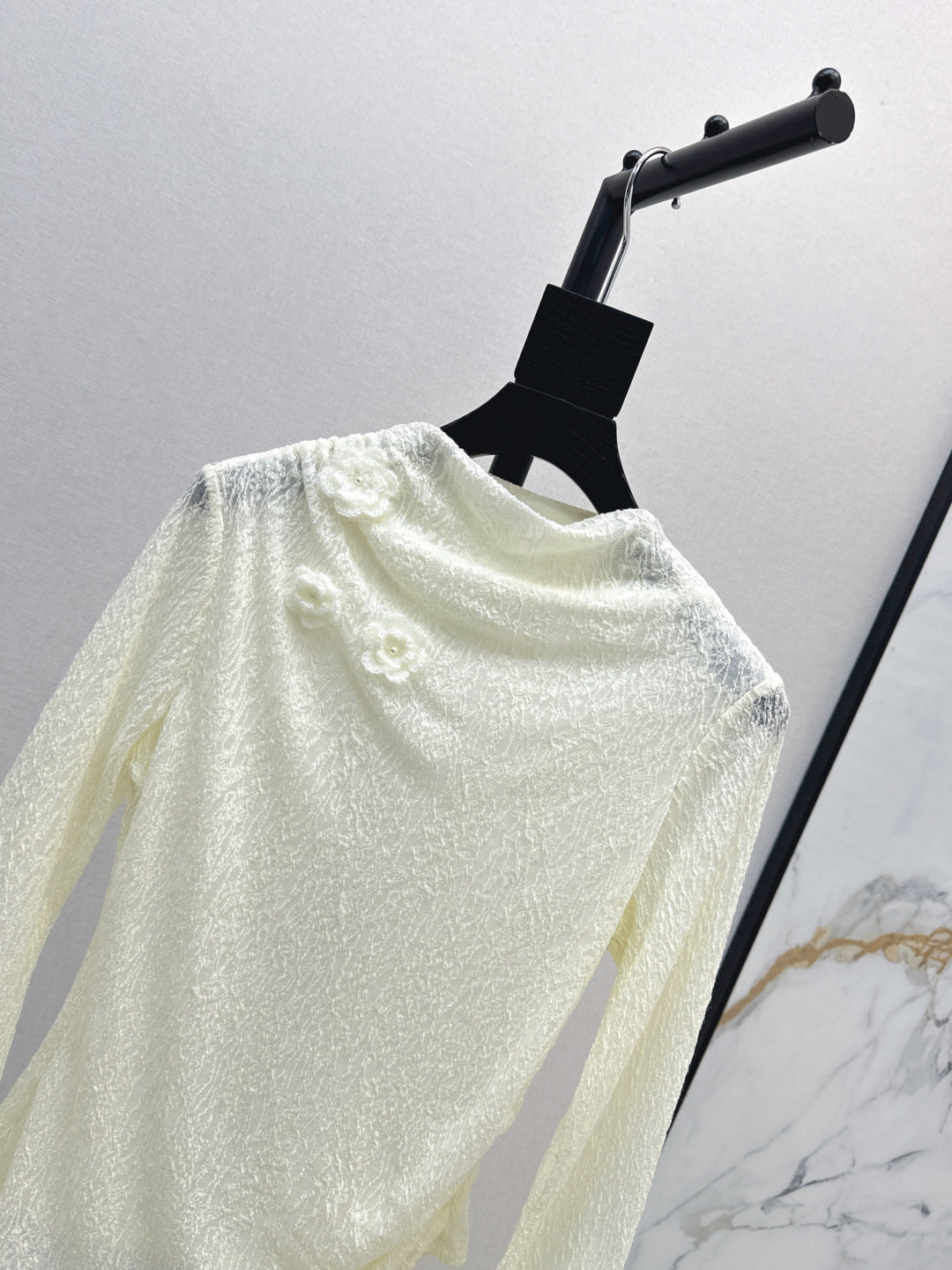 Valen 25fw lace shirt
