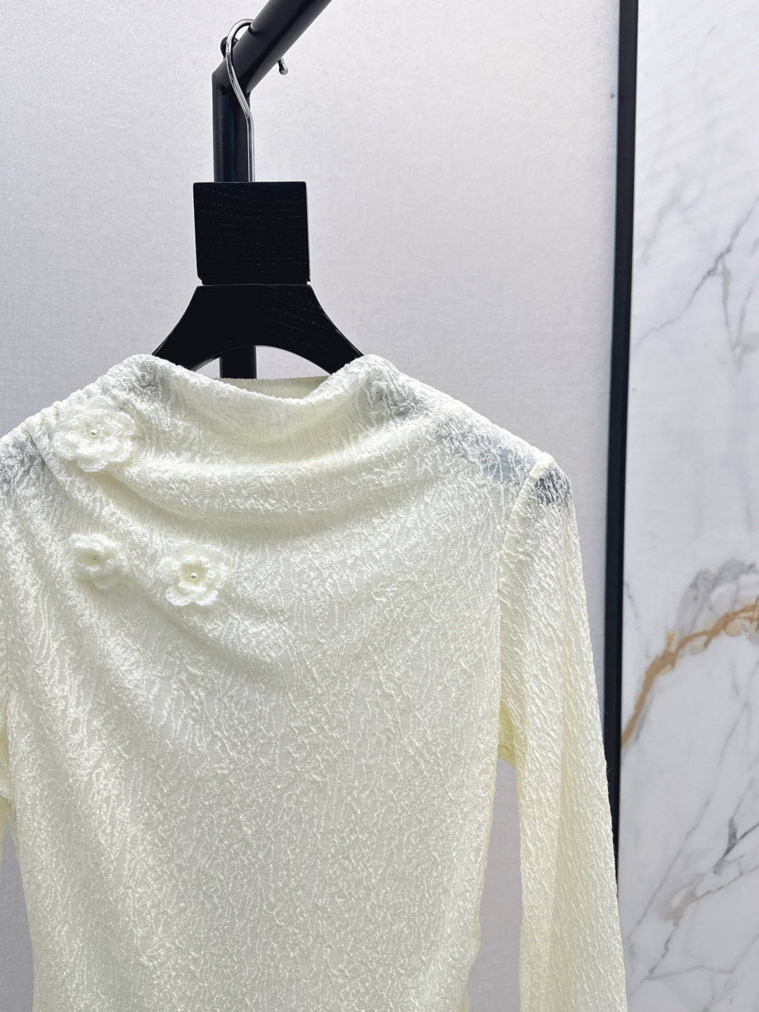 Valen 25fw lace shirt