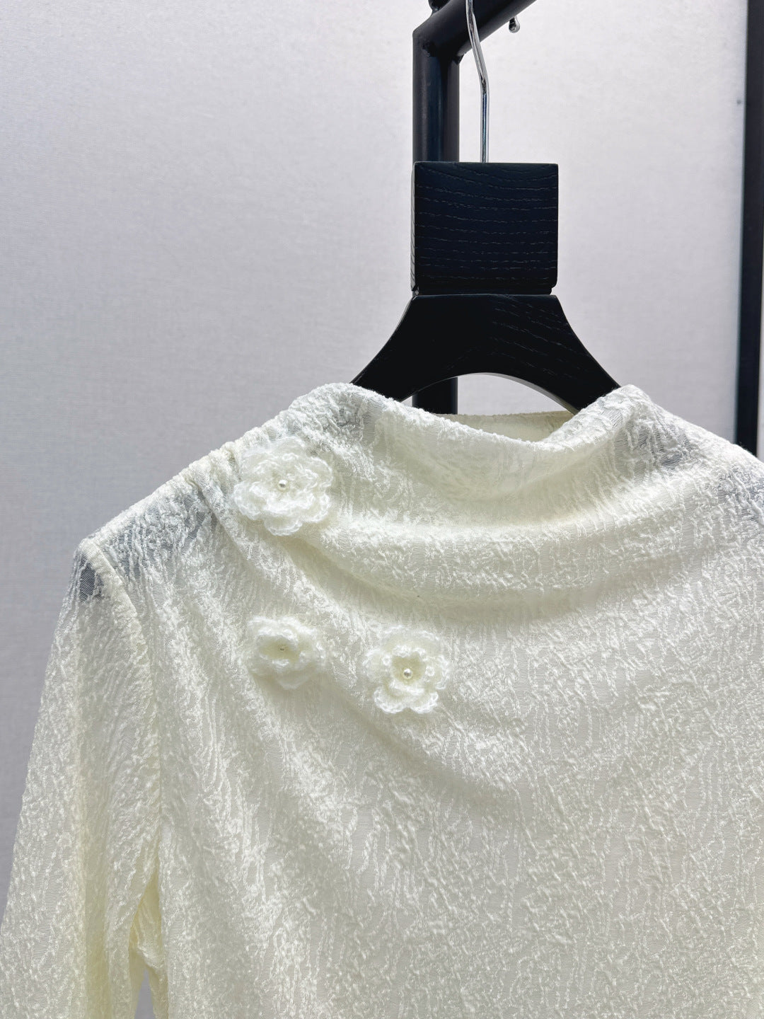 Valen 25fw lace shirt