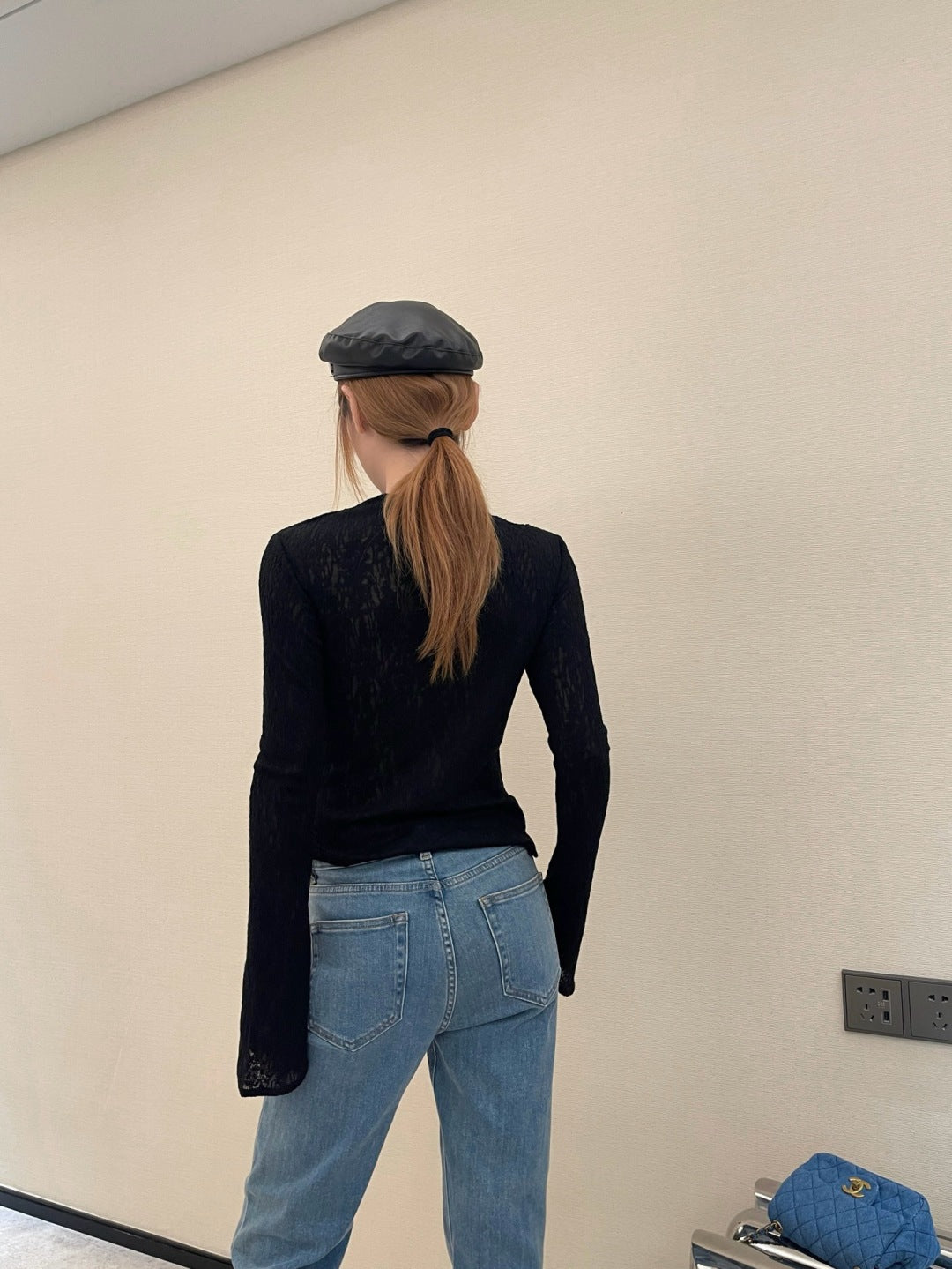 Valen 25fw lace shirt