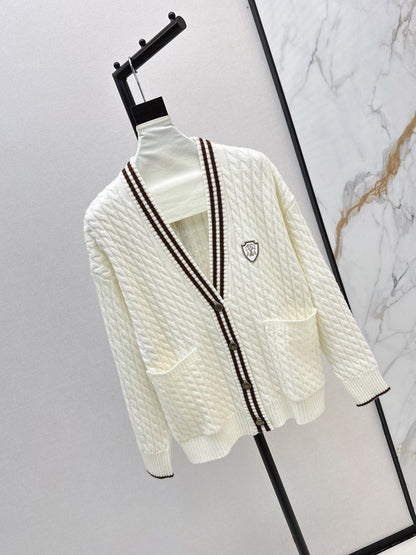 Brune 25fw cashmere cardigan