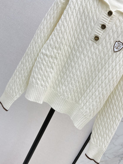 Brune 25fw cashmere sweater