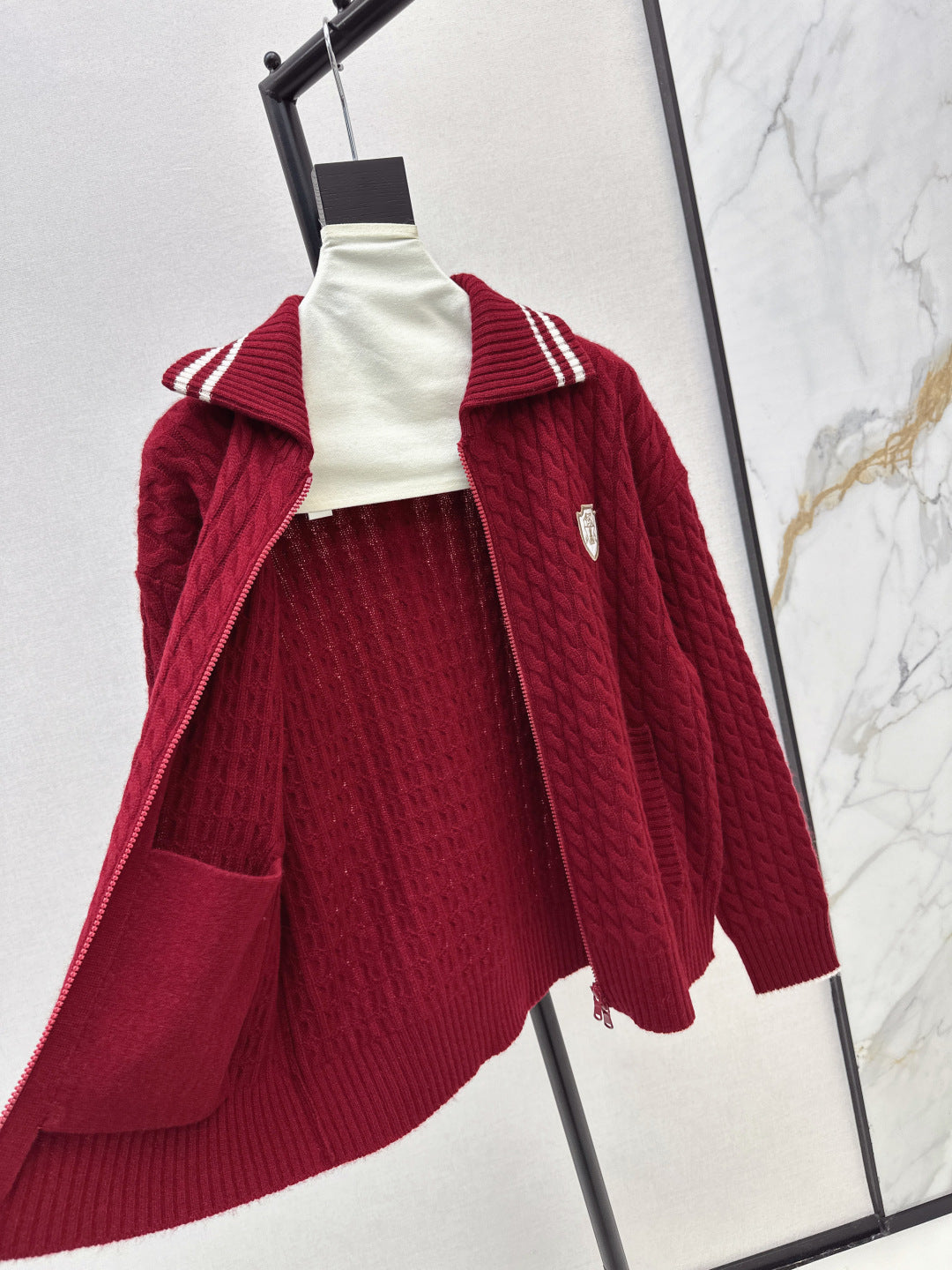 Brune 25fw cashmere jacket