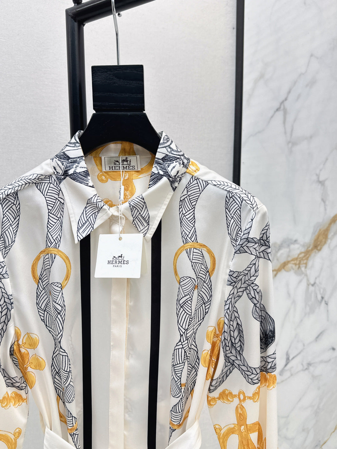 Herm 25fw printed dress