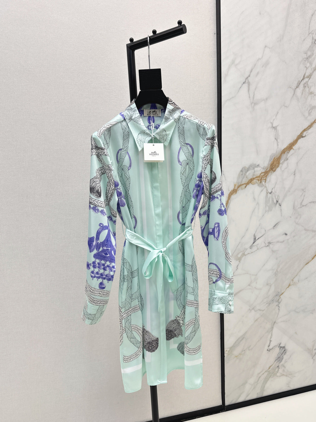Herm 25fw printed dress