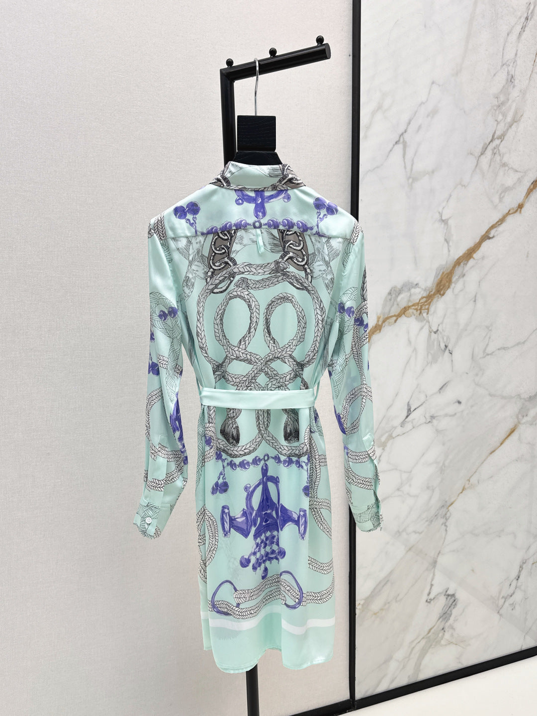 Herm 25fw printed dress