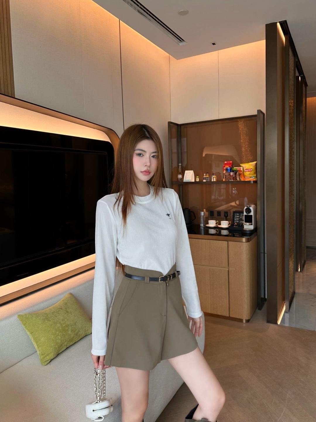 CD 25fw embroidered shirt