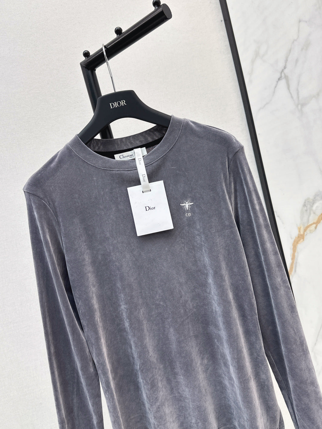 CD 25fw velvet shirt