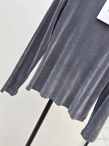CD 25fw velvet shirt
