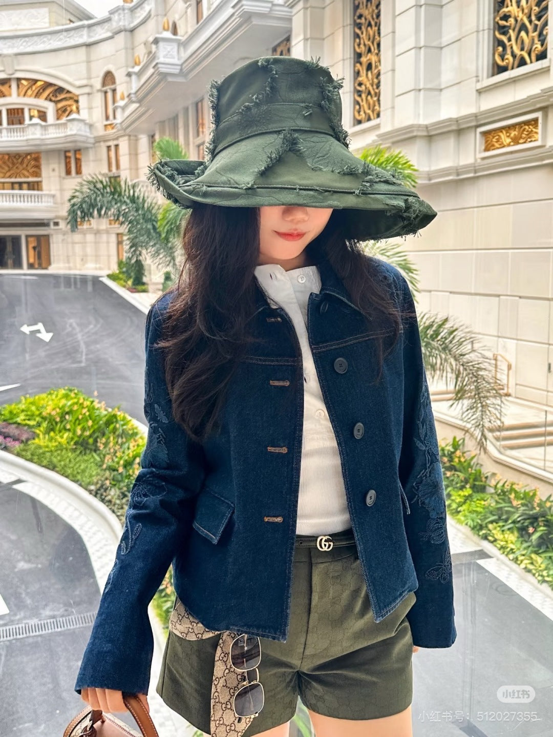 Guc 25fw denim jacket