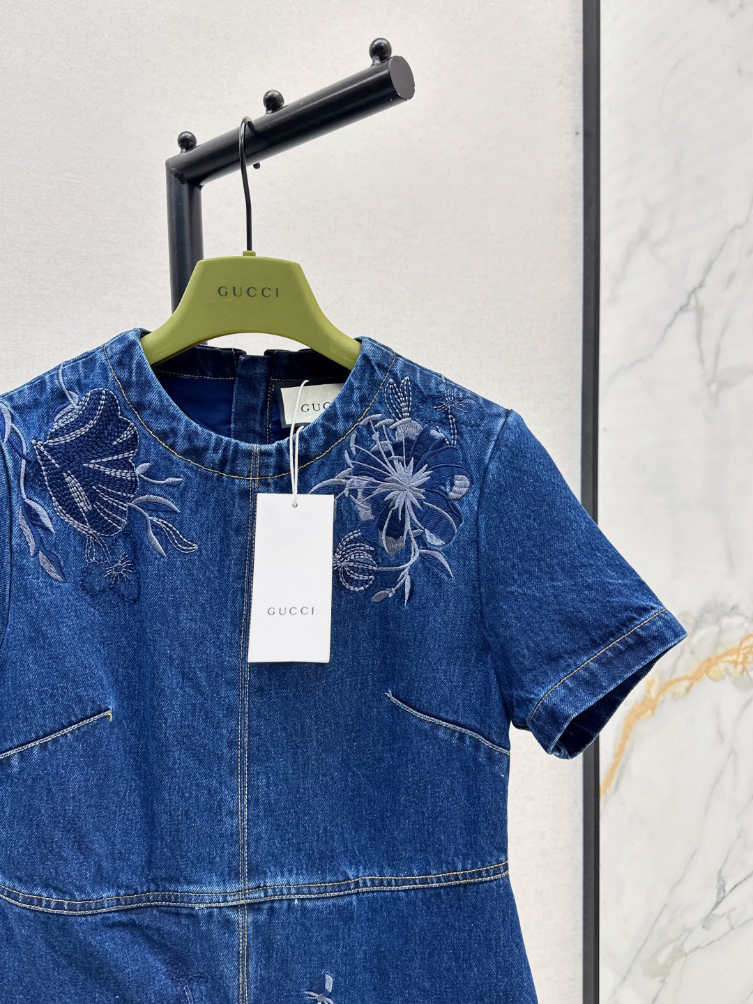Guc 25fw denim dress