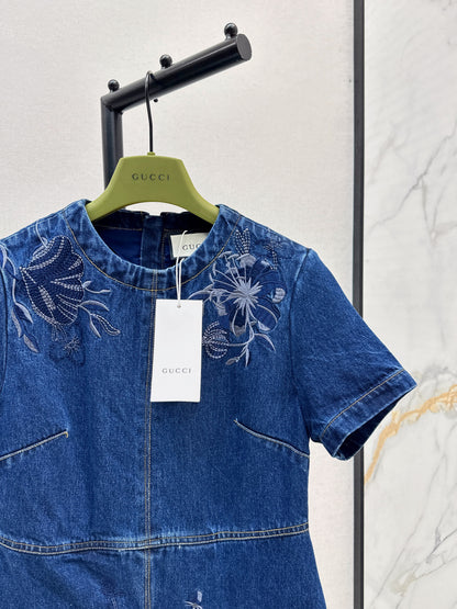 Guc 25fw denim dress