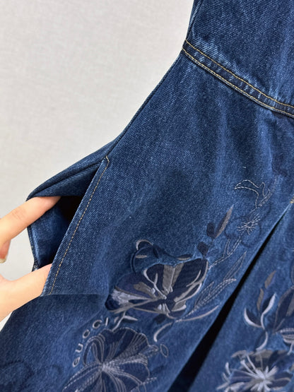 Guc 25fw denim dress