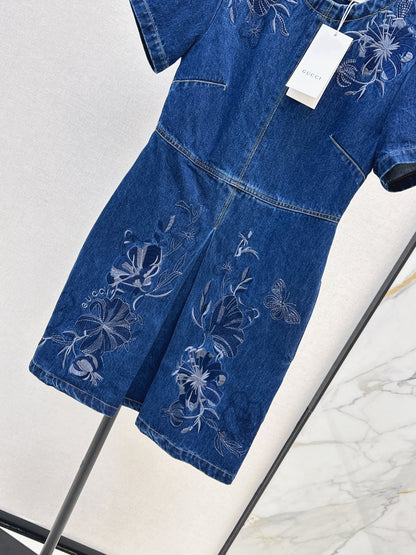 Guc 25fw denim dress