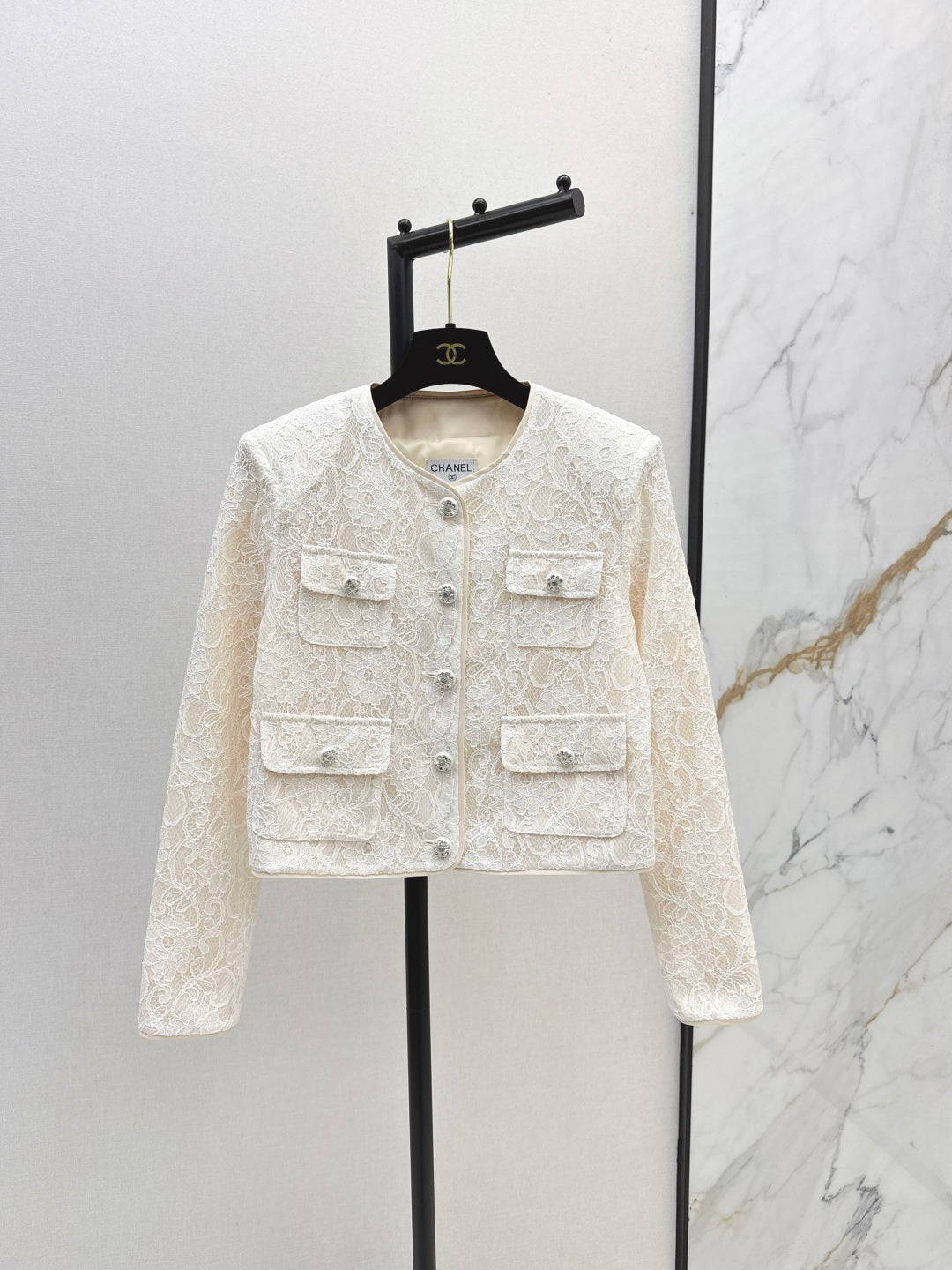 Chan 25fw lace jacket