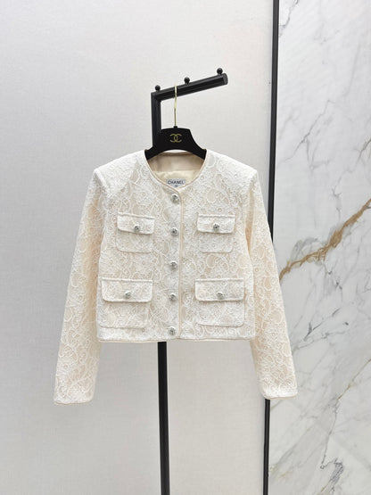 Chan 25fw lace jacket