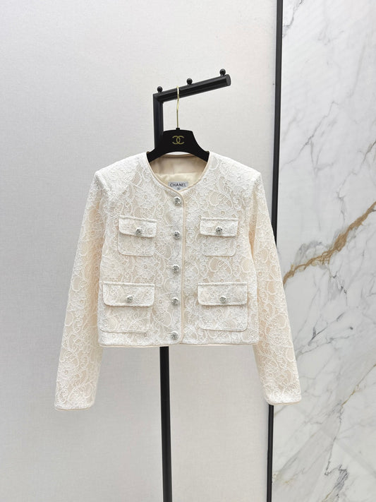 Chan 25fw lace jacket