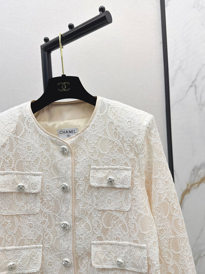 Chan 25fw lace jacket