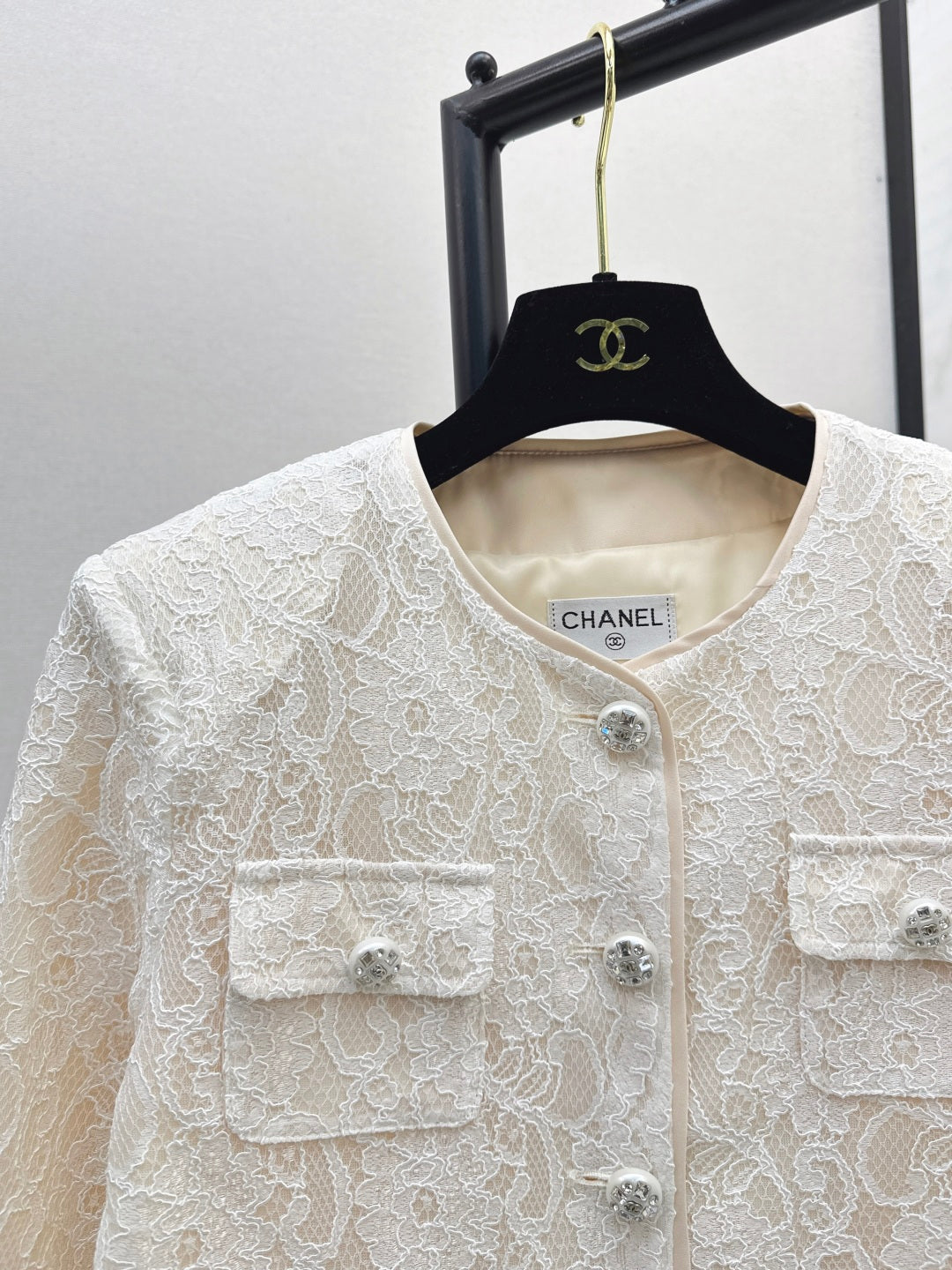 Chan 25fw lace jacket