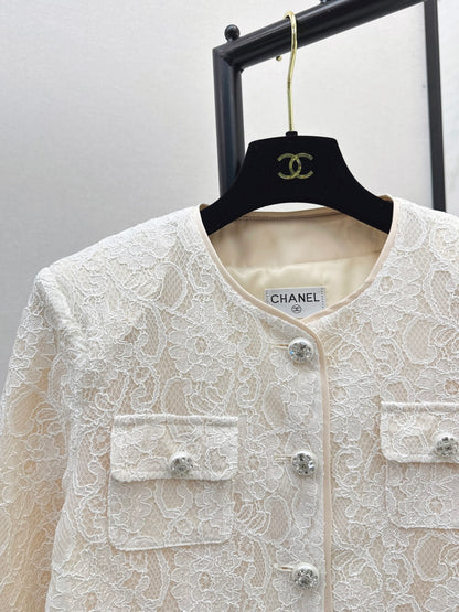 Chan 25fw lace jacket