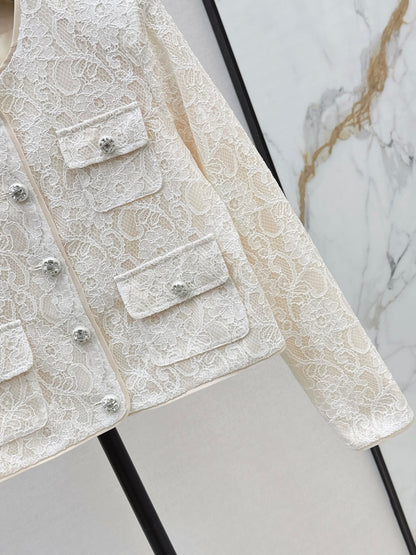 Chan 25fw lace jacket