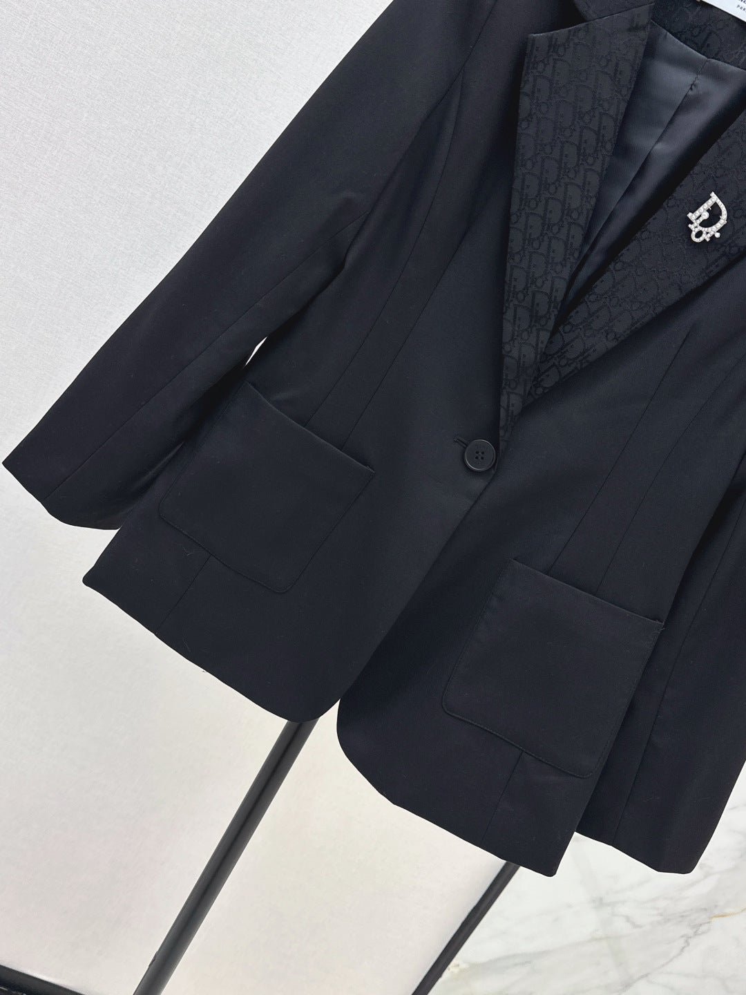 CD 25fw jacquard blazer