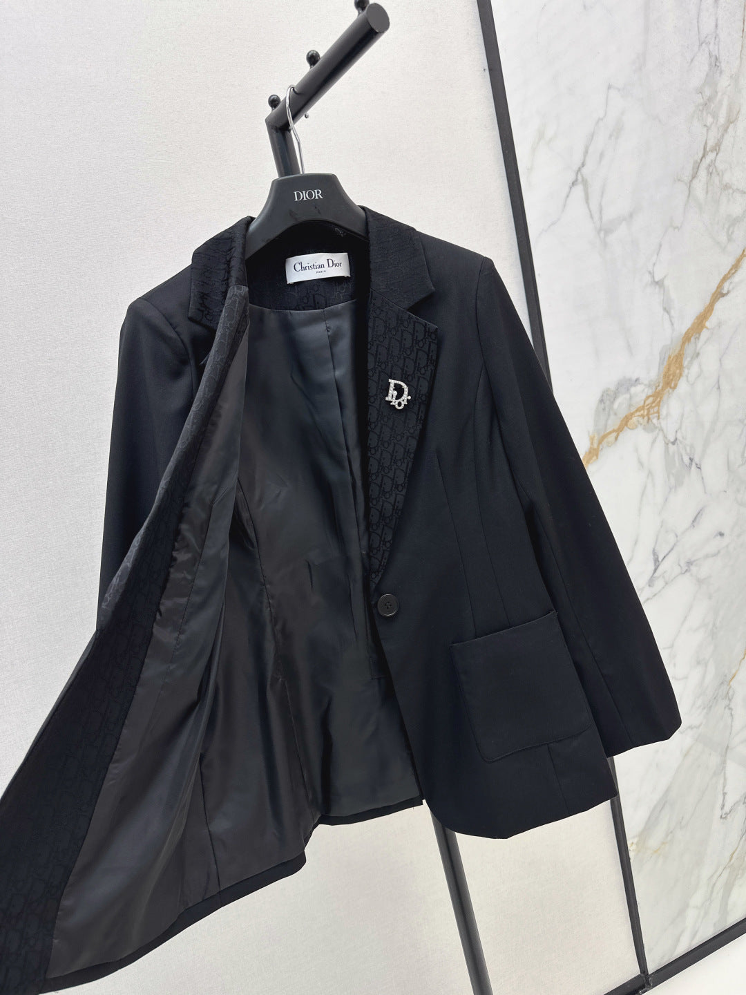 CD 25fw jacquard blazer