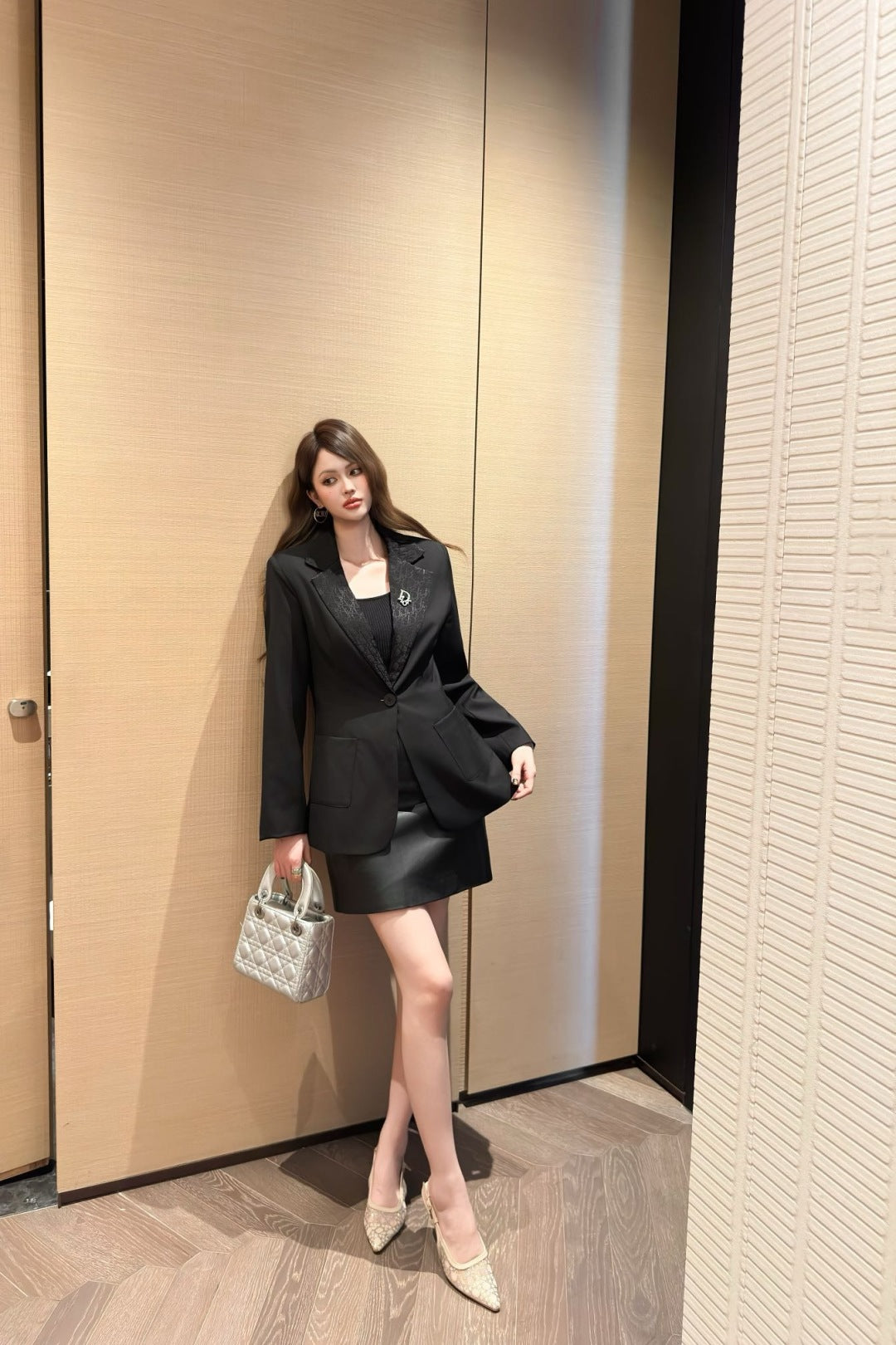 CD 25fw jacquard blazer