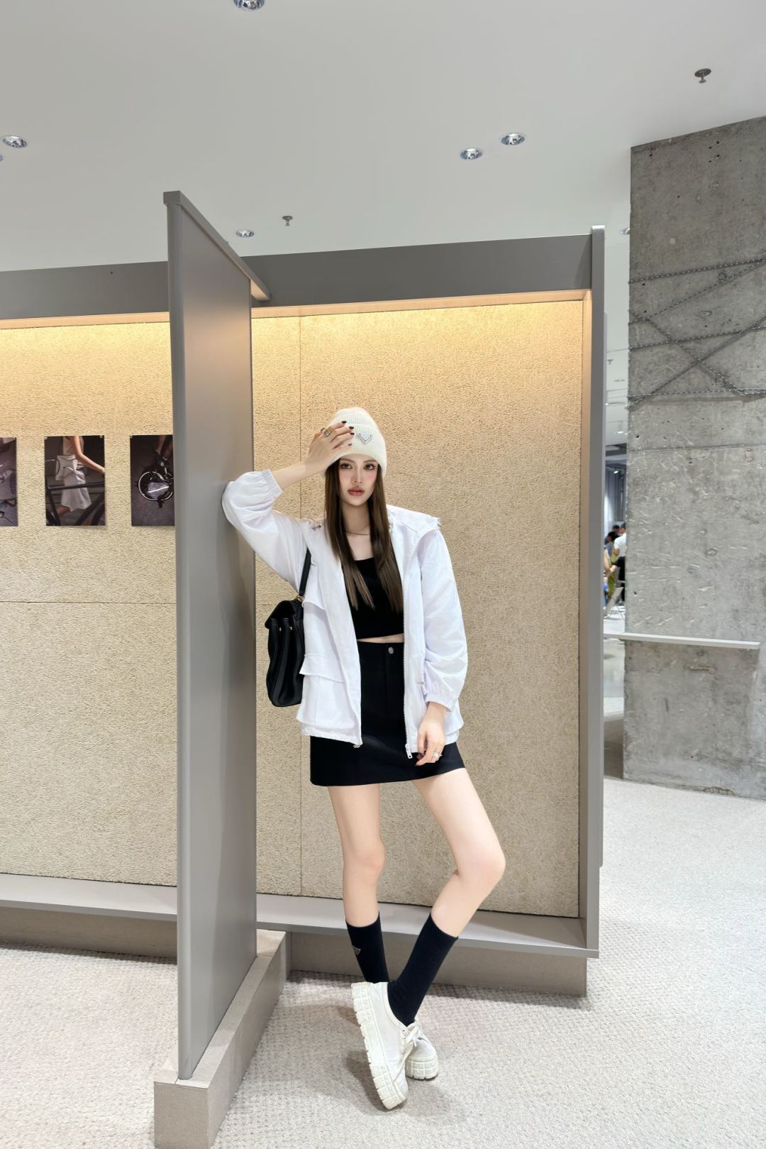 Pra 25fw drawstring jacket