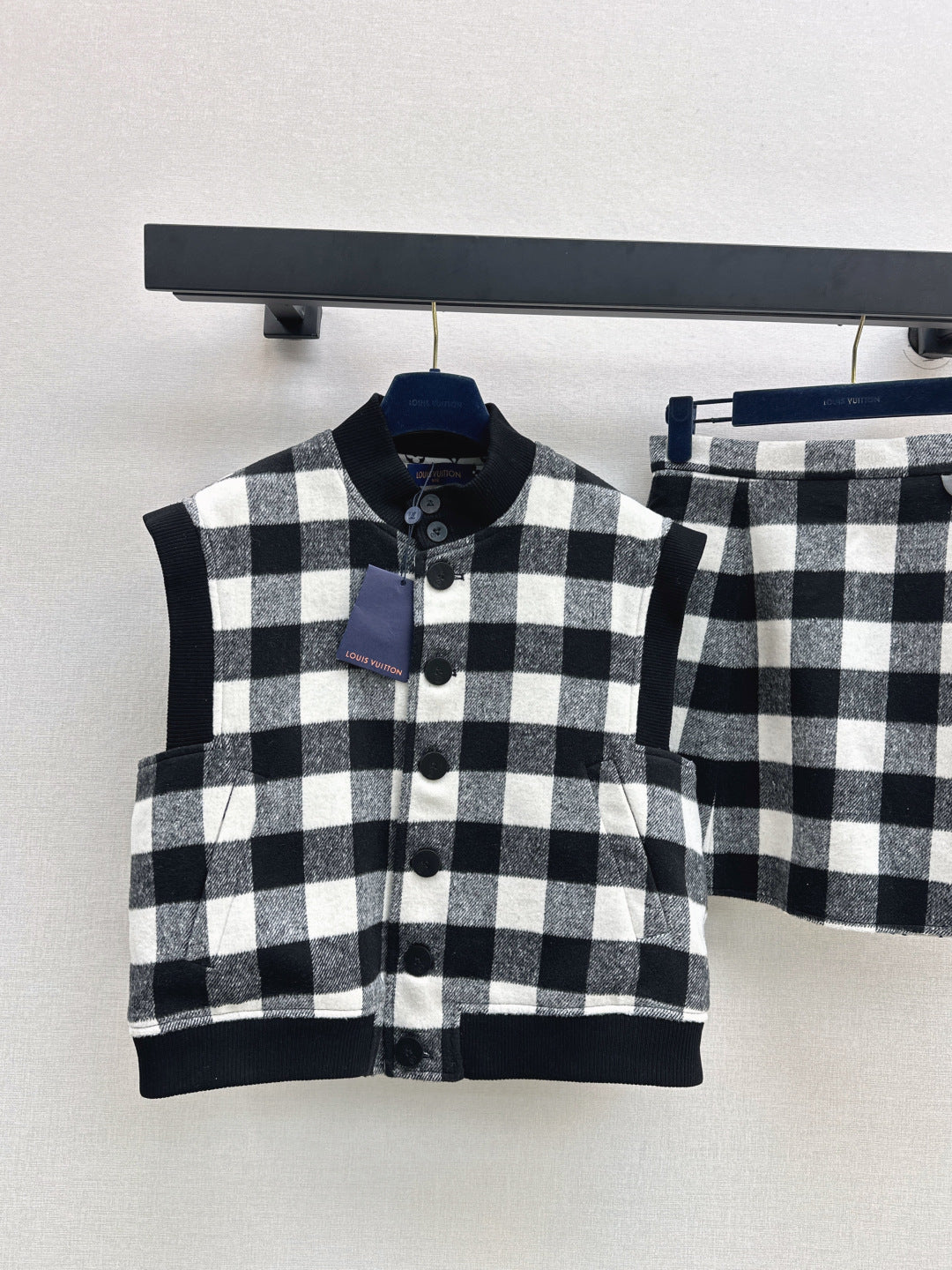 Louis 25fw plaid suit