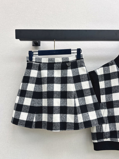 Louis 25fw plaid suit