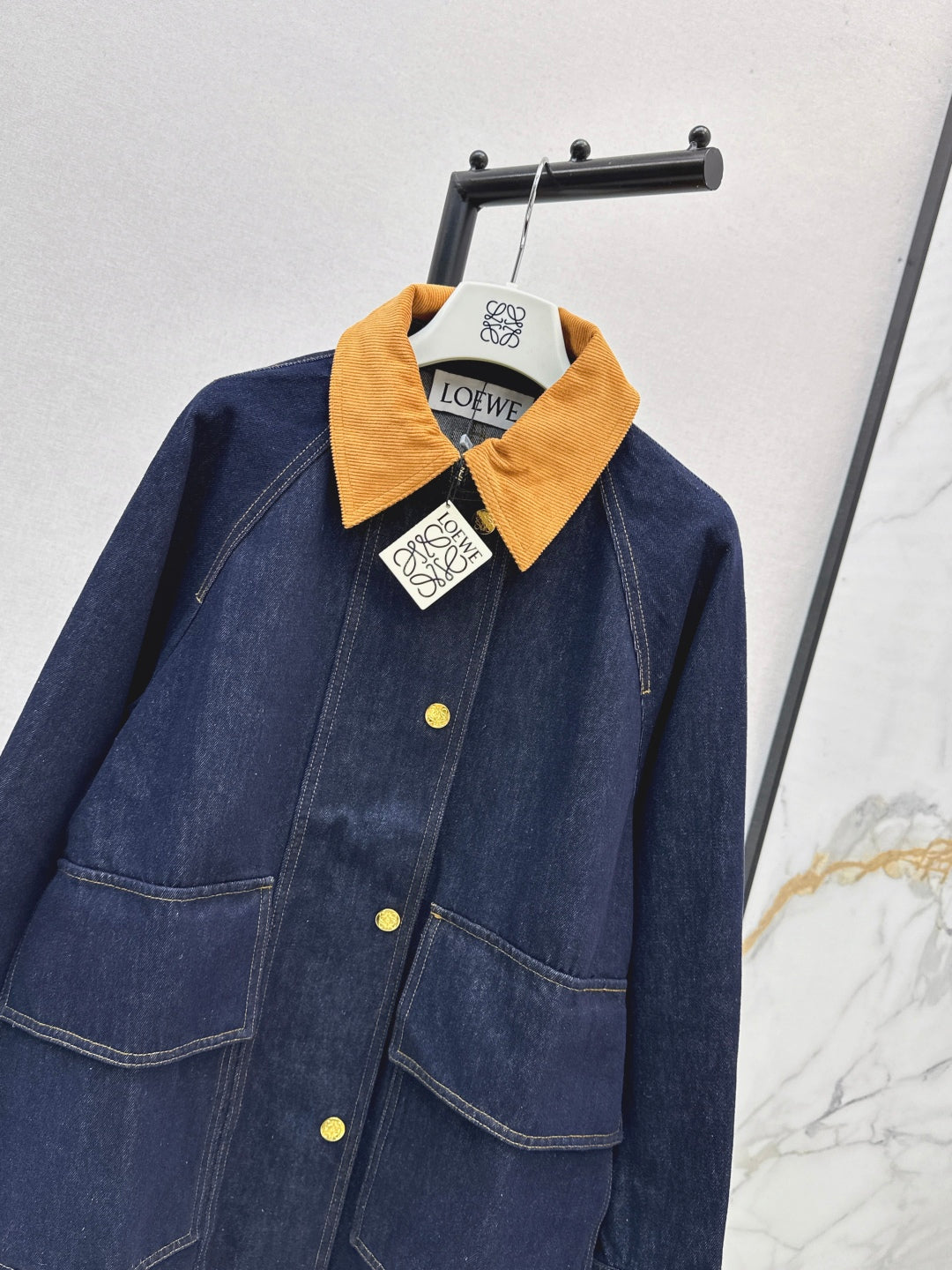 Loe 25fw denim jacket